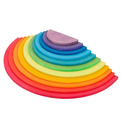 Colorwave | Kleurrijke Bogen En Bouwwerken - Educatief Houten Speelgoed