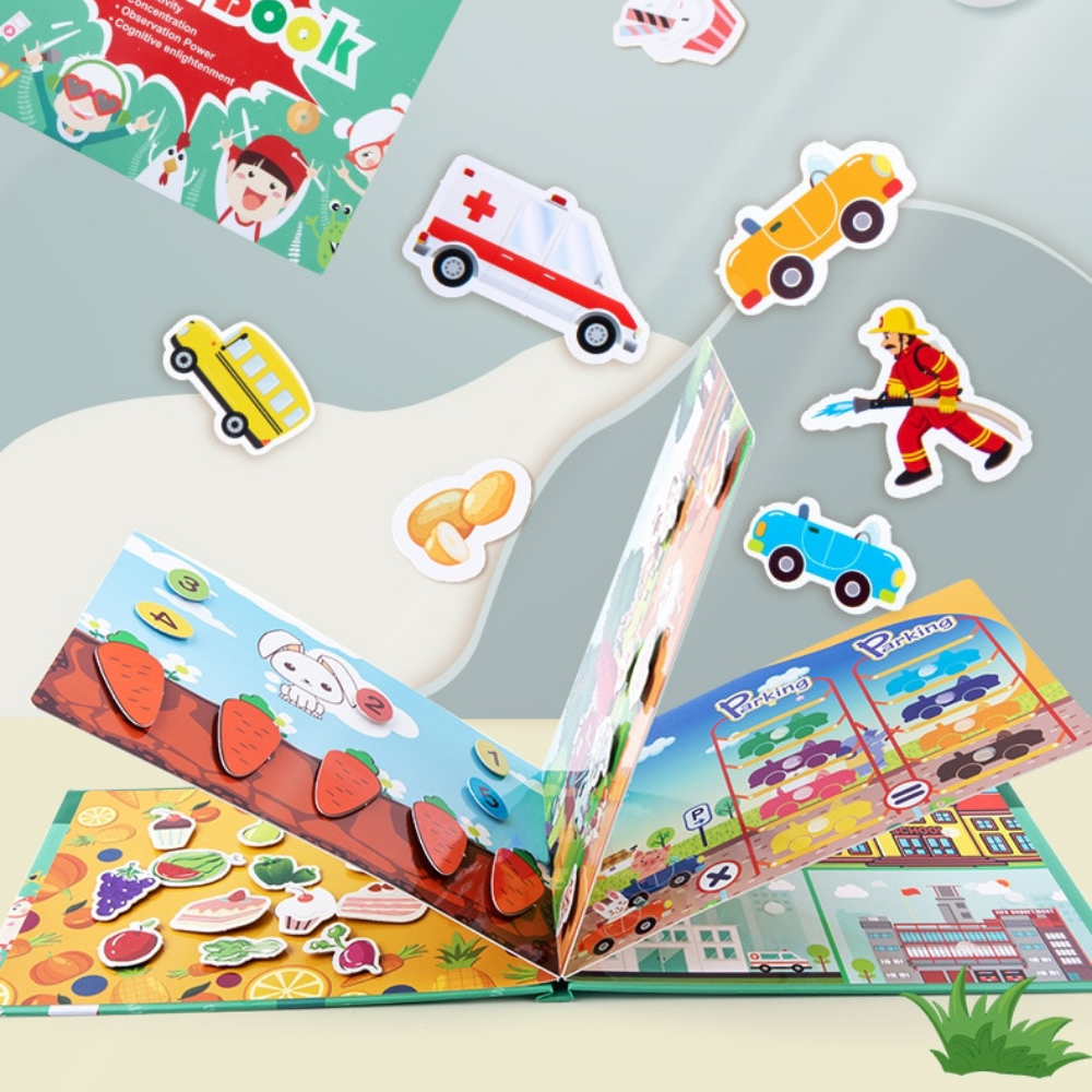 Discoverybook | Spelenderwijs Kleuren En Vormen - Montessori Speelboek