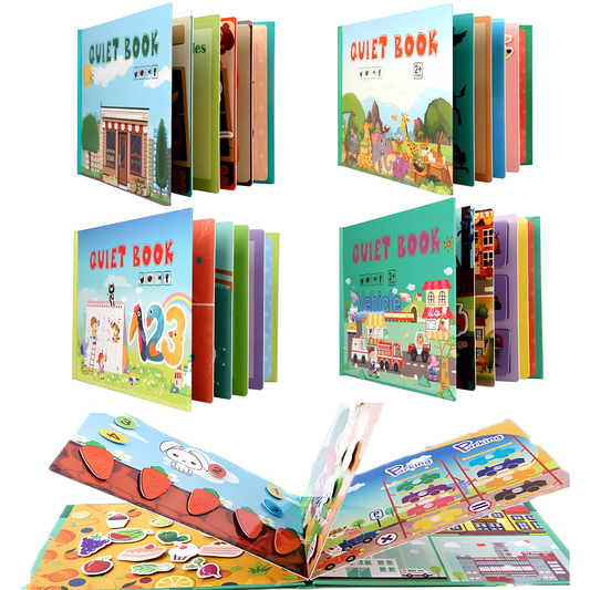 Discoverybook | Spelenderwijs Kleuren En Vormen - Montessori Speelboek