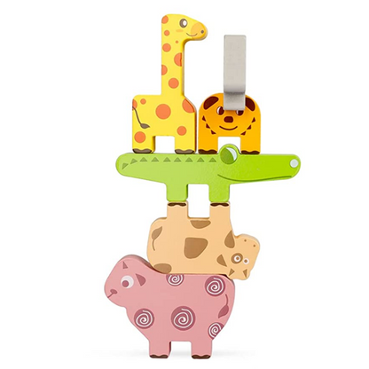 Zootowers | Creatief Stapelen Met Dieren - Stapelspel