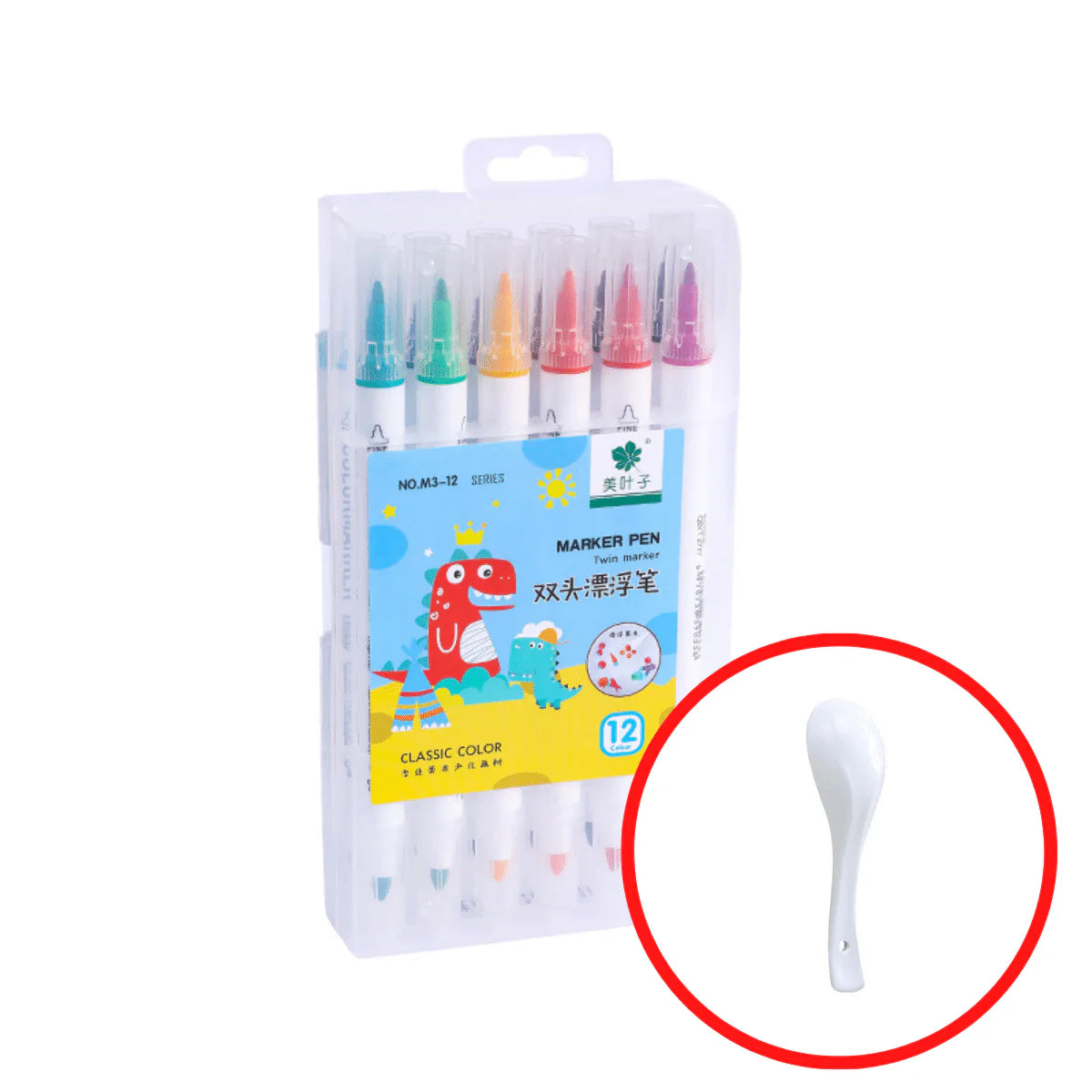 Aquaart Pen | Creëer Magische Waterkunst - Waterverfset (+ Gratis Keramische Lepel)
