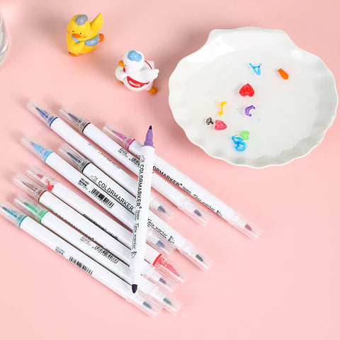 Aquaart Pen | Creëer Magische Waterkunst - Waterverfset (+ Gratis Keramische Lepel)