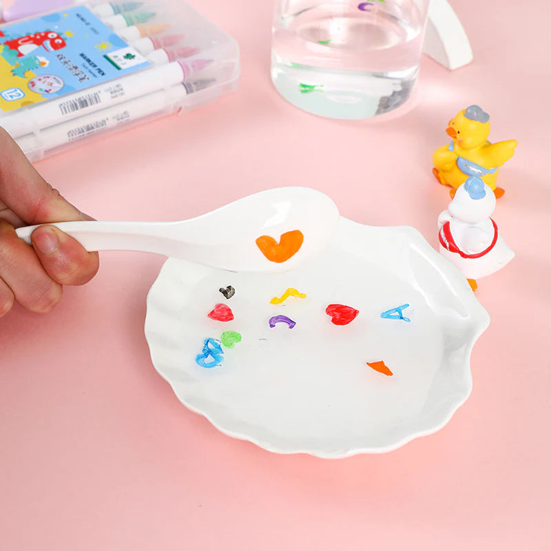 Aquaart Pen | Creëer Magische Waterkunst - Waterverfset (+ Gratis Keramische Lepel)