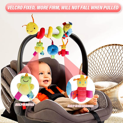 Tangletots | Spelend Leren In De Wagen - Grijpspeelgoed