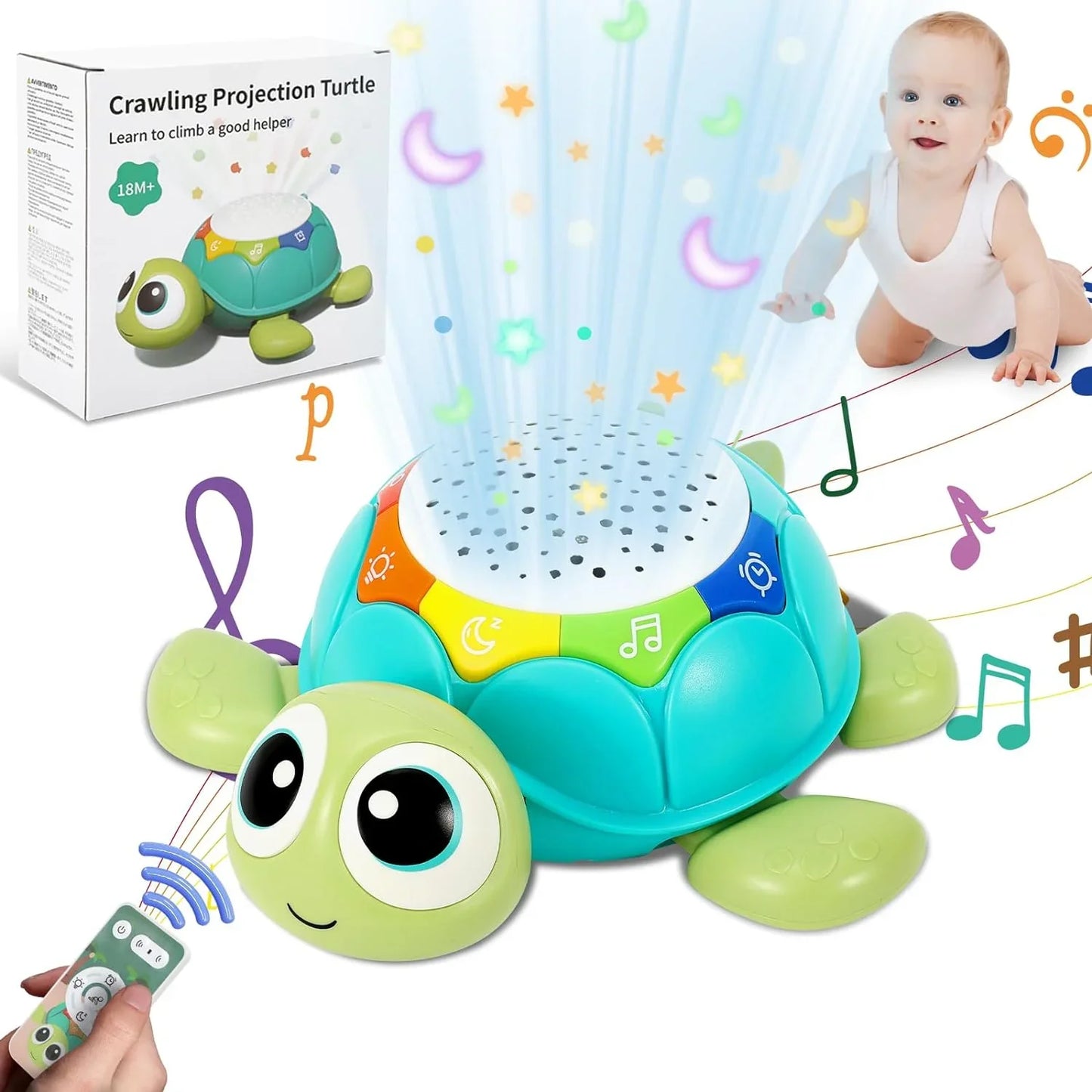 Magicturtle | Lichtjes En Geluidjes - Sterprojector