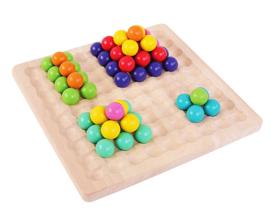 Beadblox | Montessori Kralen Bord - Kleur, Tel & Win Spel Voor Creatieve Kids