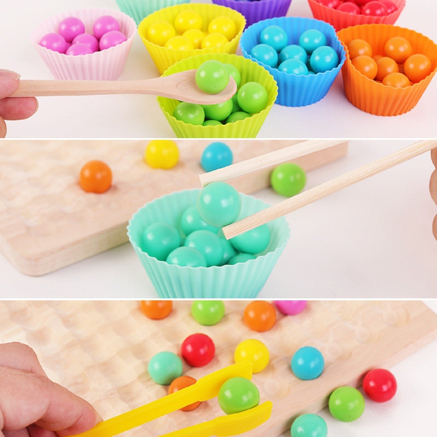 Beadblox | Montessori Kralen Bord - Kleur, Tel & Win Spel Voor Creatieve Kids