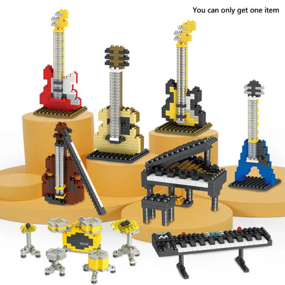 Bricktunes | Muziek En Bouwen In Één - Miniatuur Bouwset