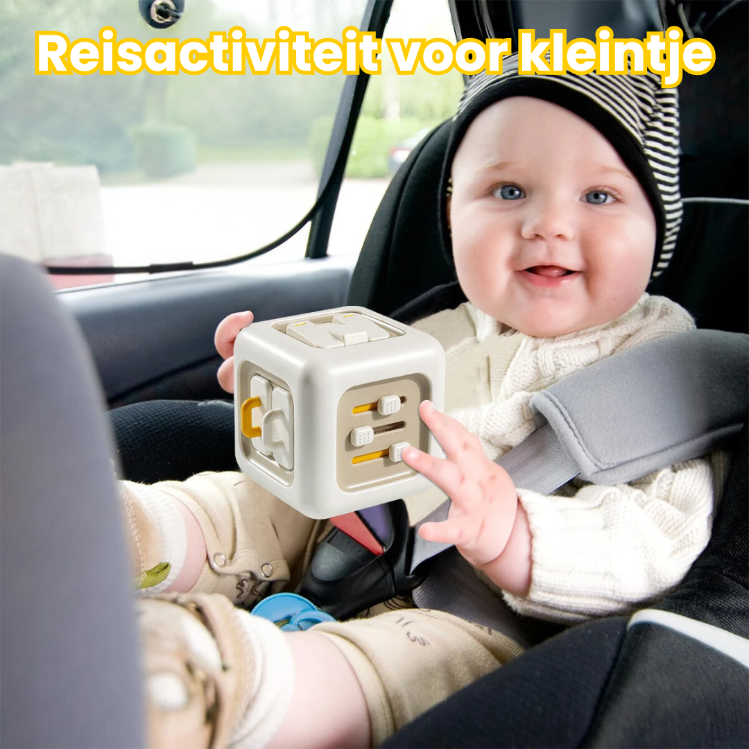Busy Cube | 6-In-1 Leren En Ontdekken - Activiteitskubus