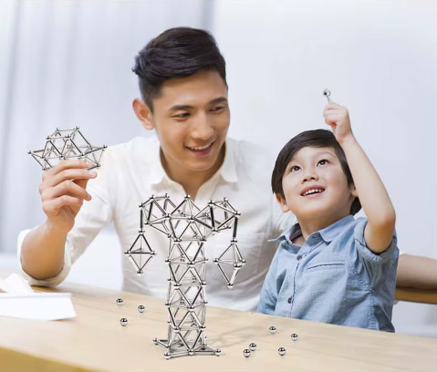 Magnetixcreatix | Eindeloze Vormen En Structuren - Educatief Magneetspeelgoed