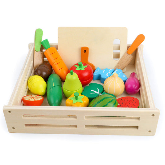 Tinychef | Speel En Leer Met Eten - Houten Speelvoedsel