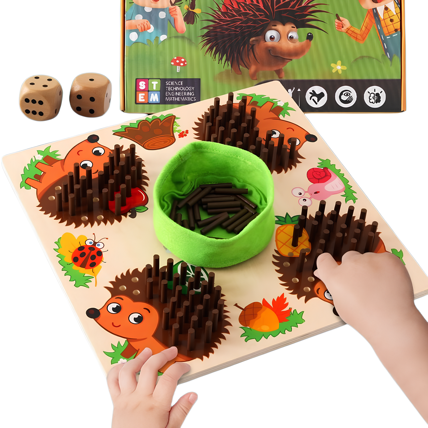 Count-A-Hog | Spelenderwijs Leren Rekenen - Educatief Bordspel