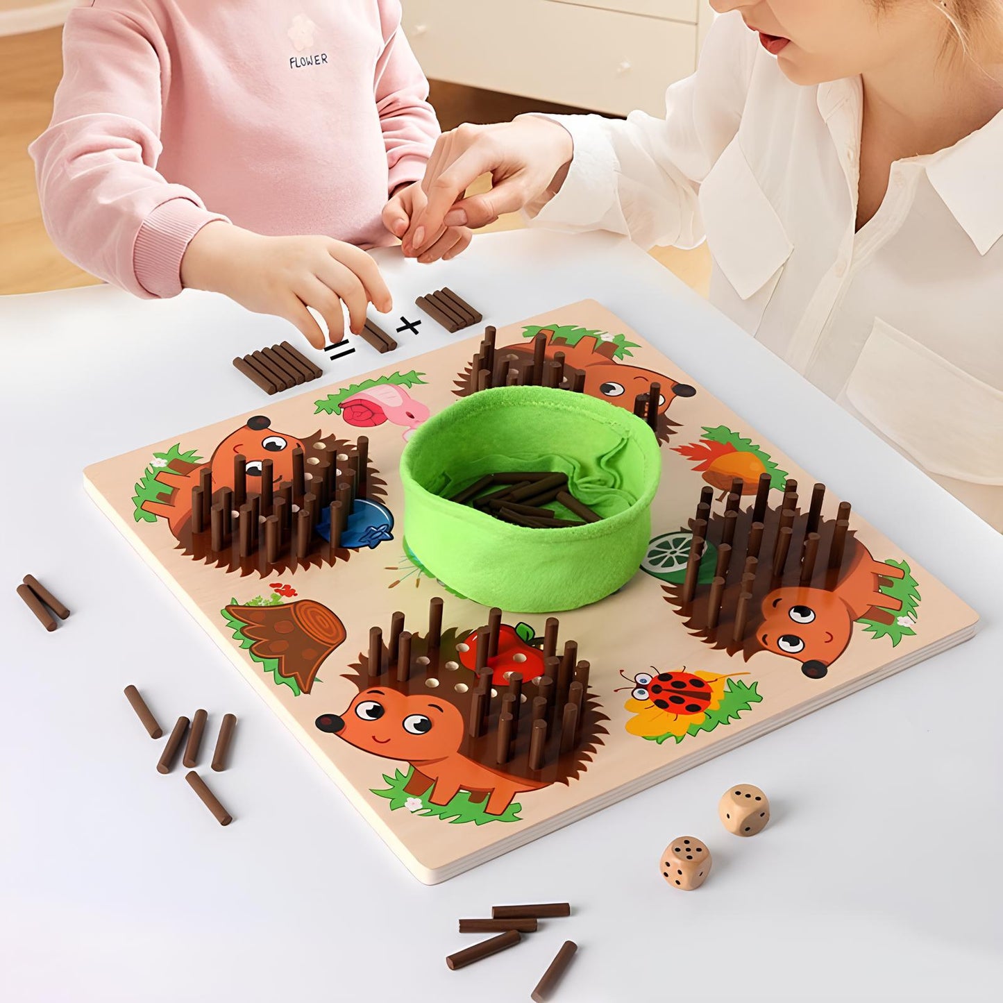 Count-A-Hog | Spelenderwijs Leren Rekenen - Educatief Bordspel