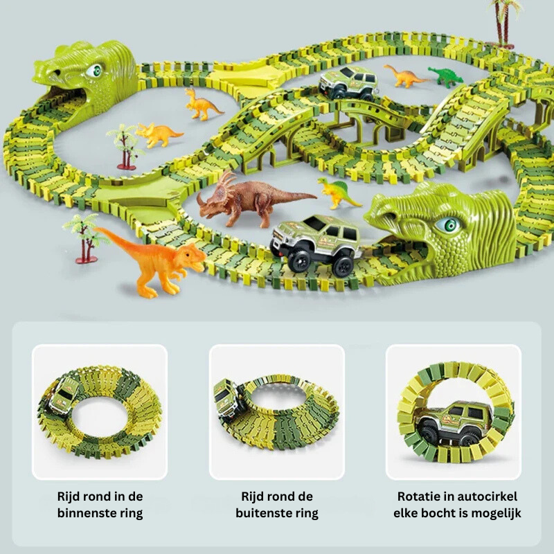 Interactieve Racebaan | Spannend Dino Race Avontuur