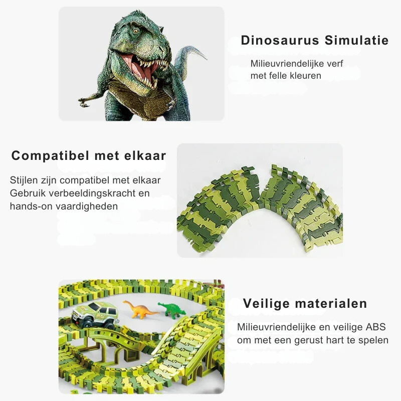 Interactieve Racebaan | Spannend Dino Race Avontuur