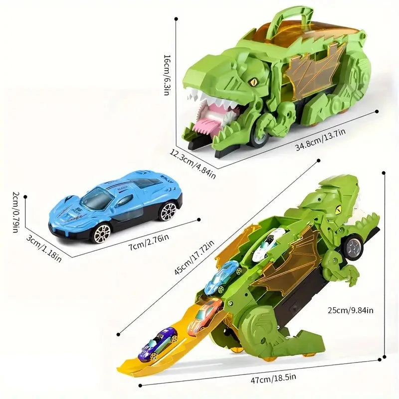 Dinotransformer | Race, Transformeer En Speel - Speelgoedauto