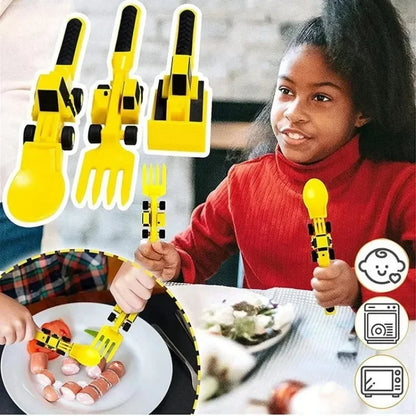 Dineconstructor | Speels Eten Met Bestek - Kinderservies
