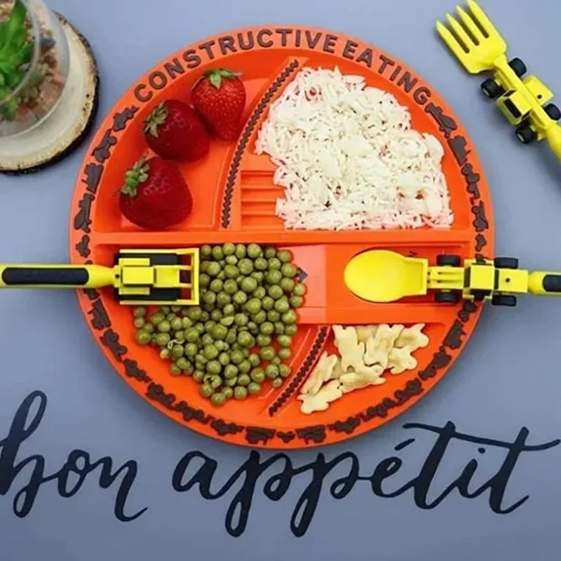Dineconstructor | Speels Eten Met Bestek - Kinderservies
