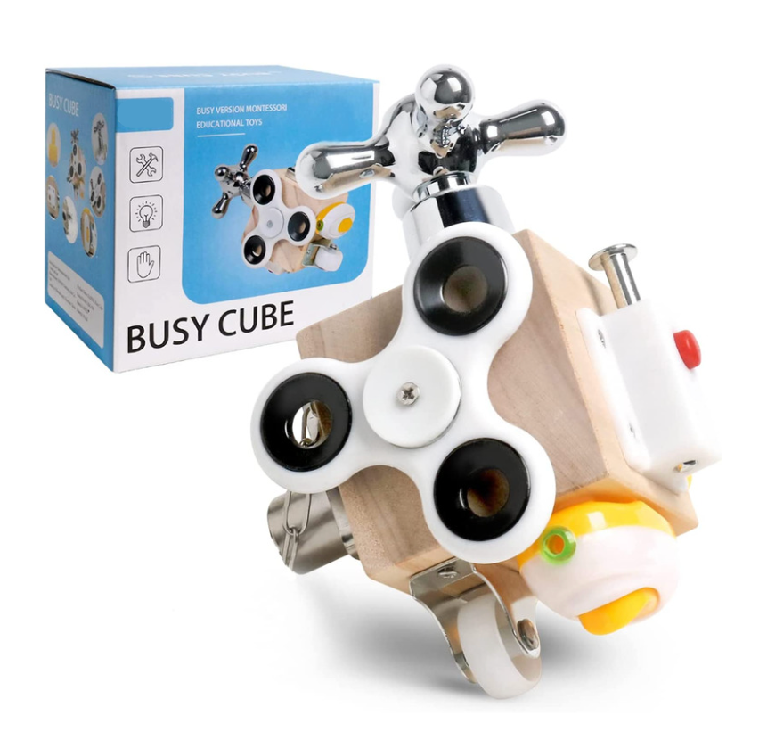 Ecoplay Busycube | Spelenderwijs Ontwikkelen - Montessori Speelgoed