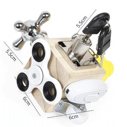 Ecoplay Busycube | Spelenderwijs Ontwikkelen - Montessori Speelgoed