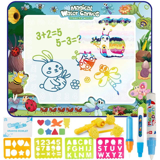Waterfun Mat | Ontdek Eindeloos Creatief Plezier - Educatieve Tekenmat