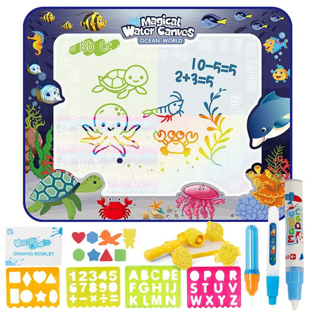 Waterfun Mat | Ontdek Eindeloos Creatief Plezier - Educatieve Tekenmat