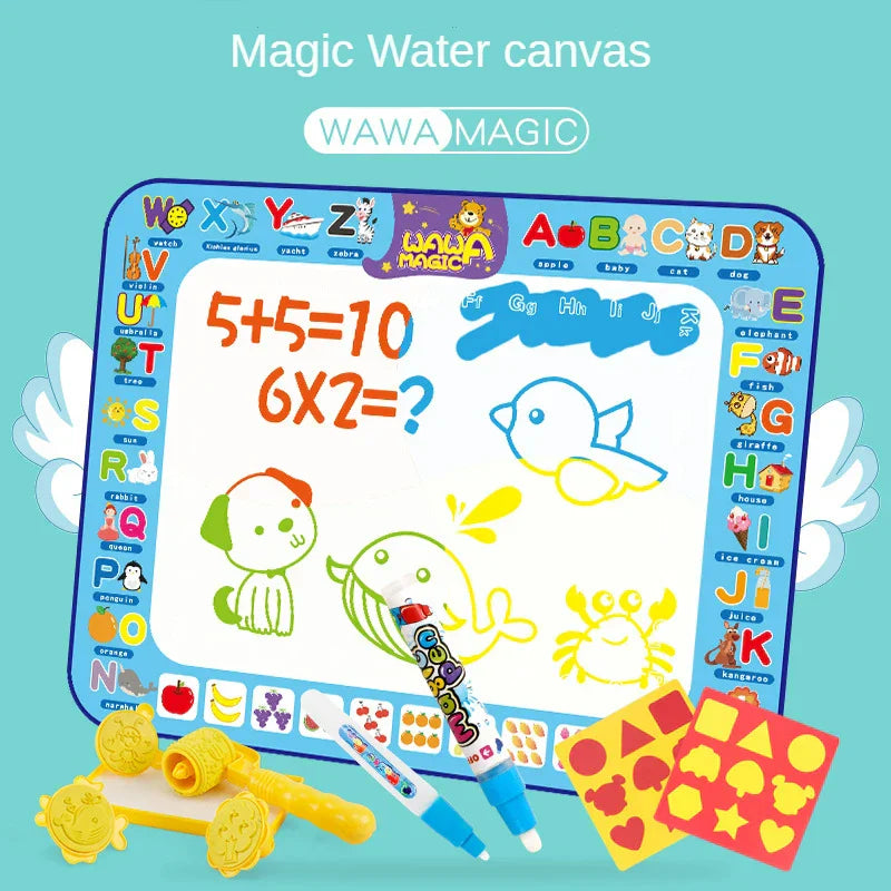 Waterfun Mat | Ontdek Eindeloos Creatief Plezier - Educatieve Tekenmat