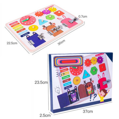Exploreframe | Cognitief Leren Met Spel - Houten Activiteitenframe