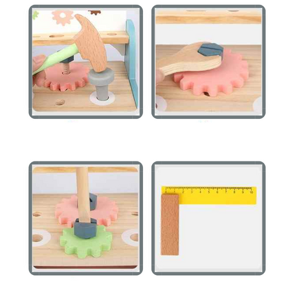 Toolbox | Fantasievol Klussen - Houten Speelgereedschap