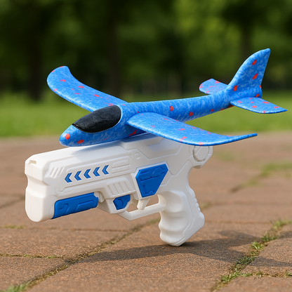 SkyBlaster | Leren richten & lanceren - Foam Vliegtuigschieter