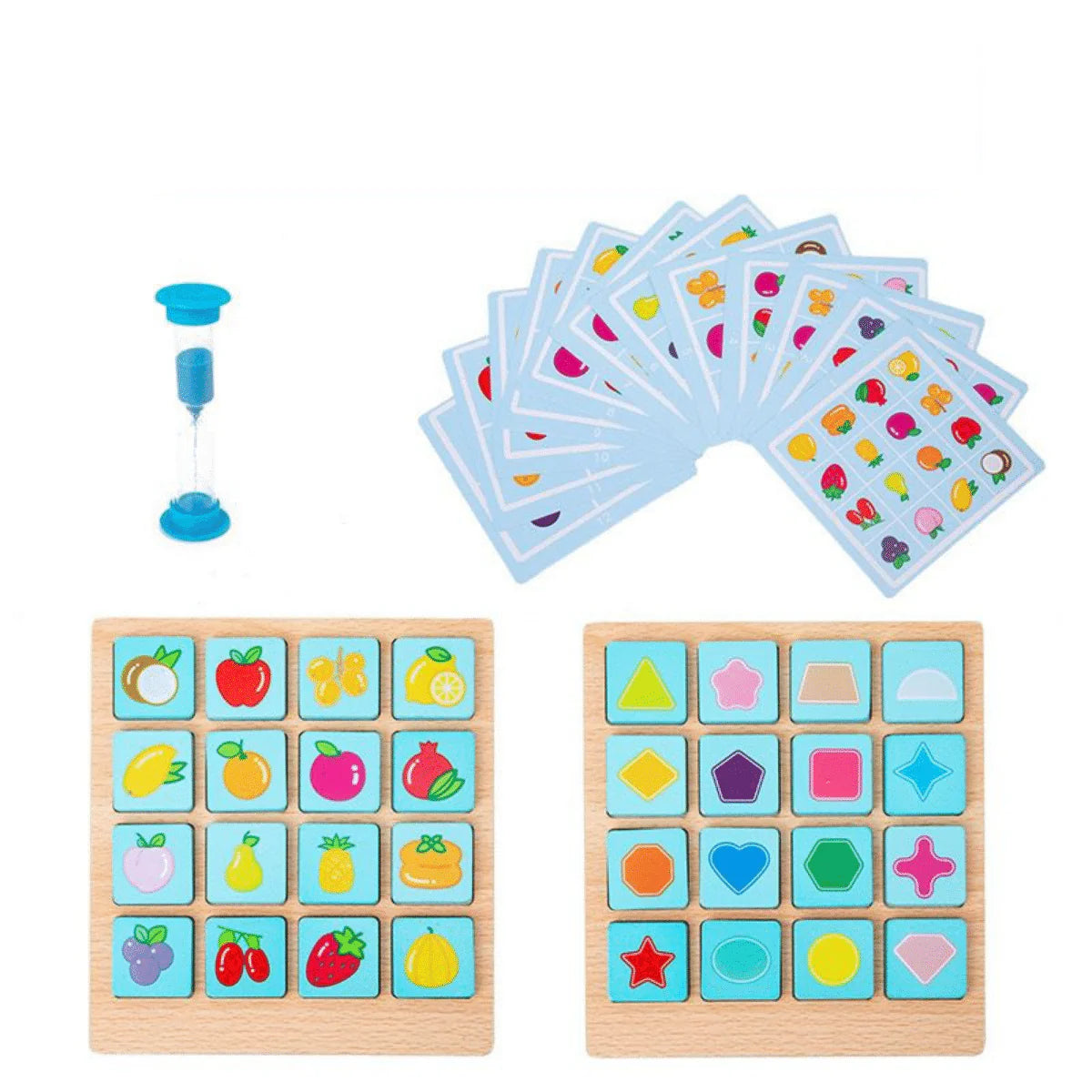 Memorymaze | Train Je Geheugen Spelenderwijs - Educatief Houten Puzzelbord