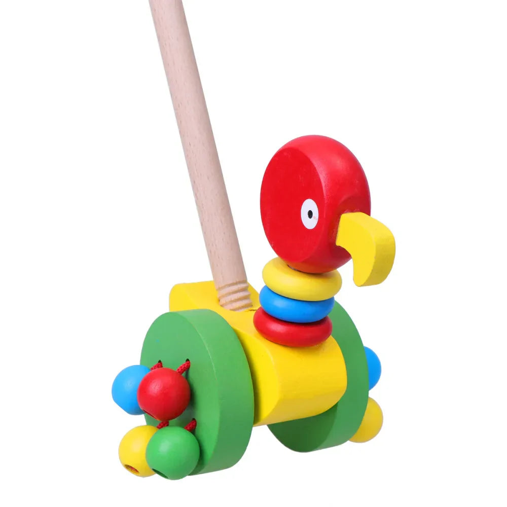 Firststeps | Eerste Stapjes Vol Plezier - Houten Loopwagen