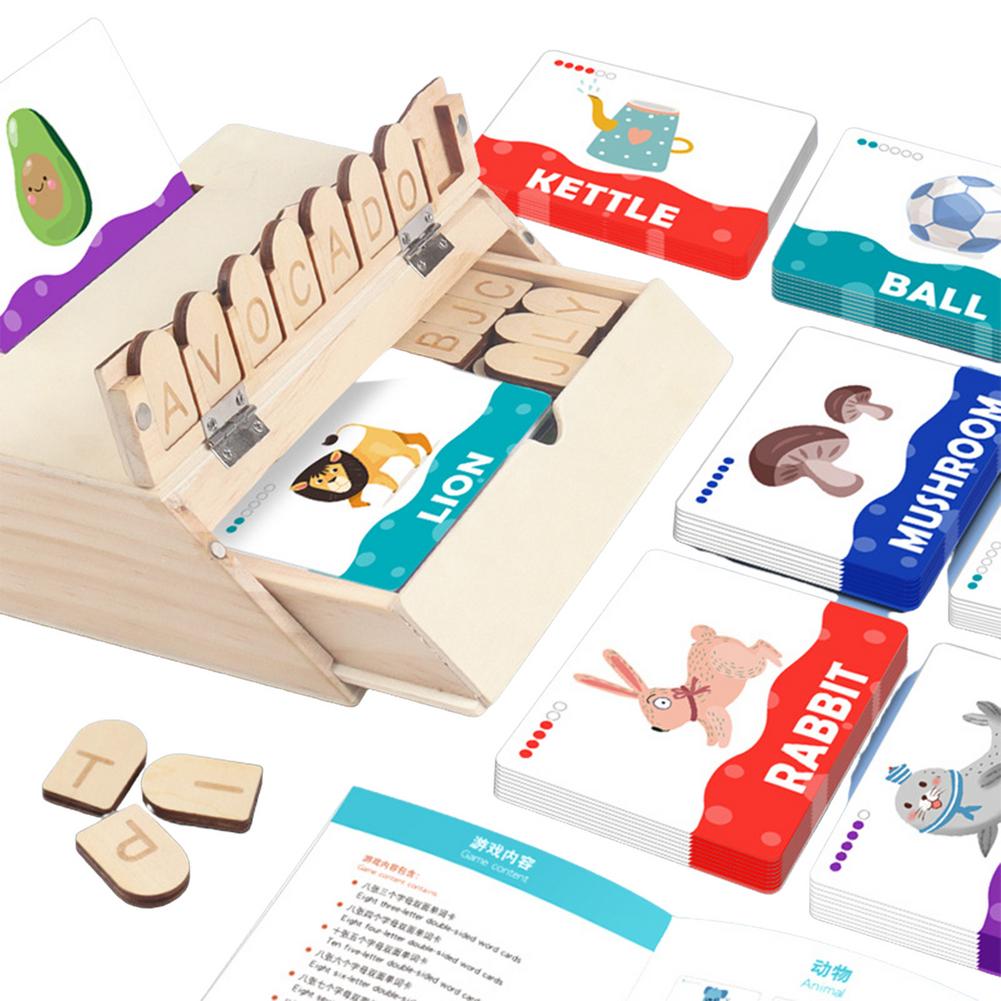 Wordwizard | Speel En Leer Met Letters - Houten Spellingsspel