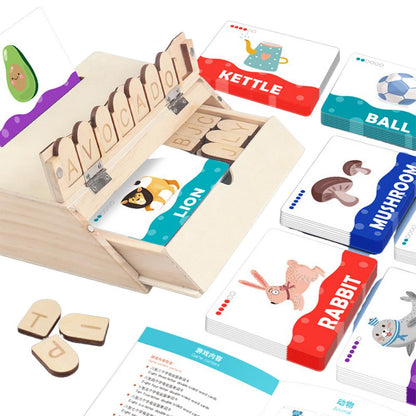 Wordwizard | Speel En Leer Met Letters - Houten Spellingsspel