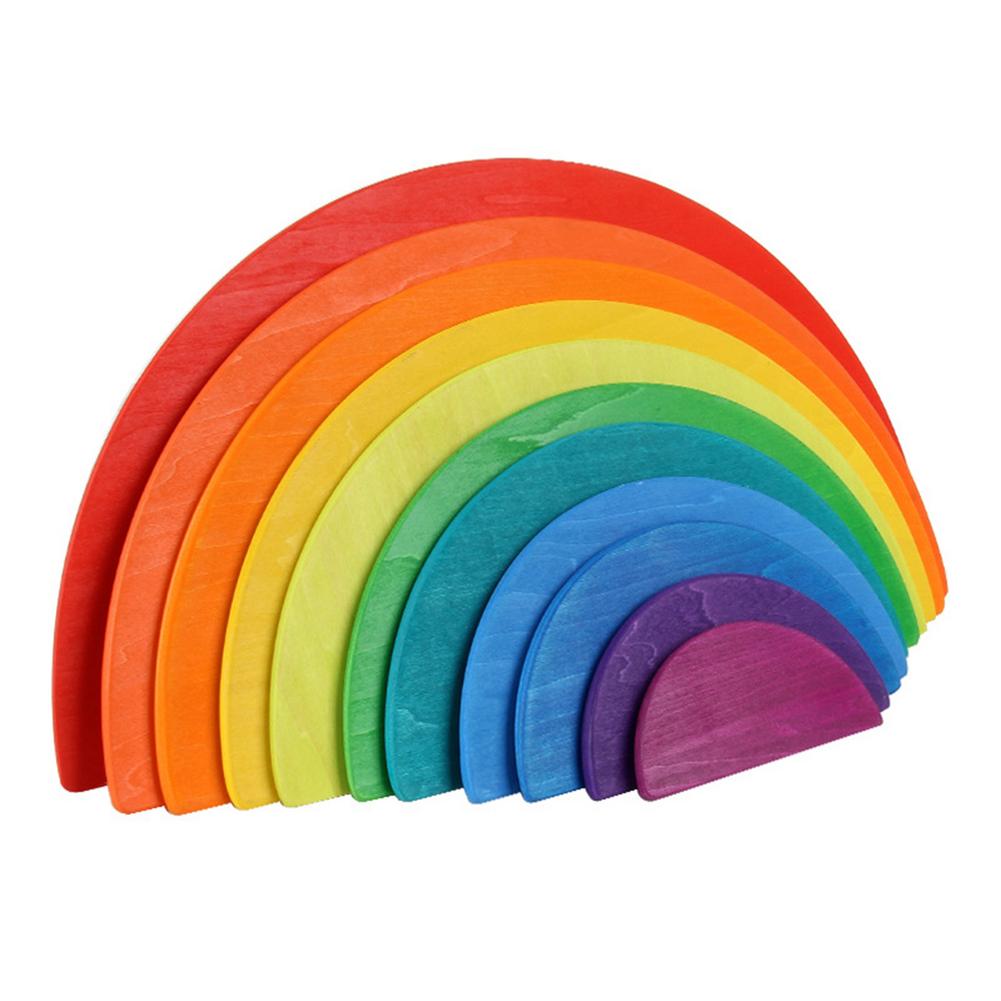 Colorwave | Kleurrijke Bogen En Bouwwerken - Educatief Houten Speelgoed