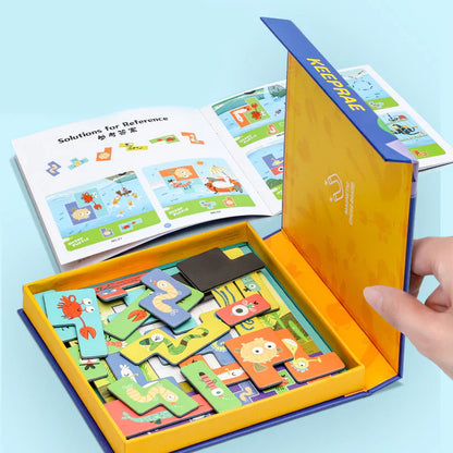 Seapuzzle | Ontdek Kleurrijke Oceaandieren - Educatief Puzzelspel