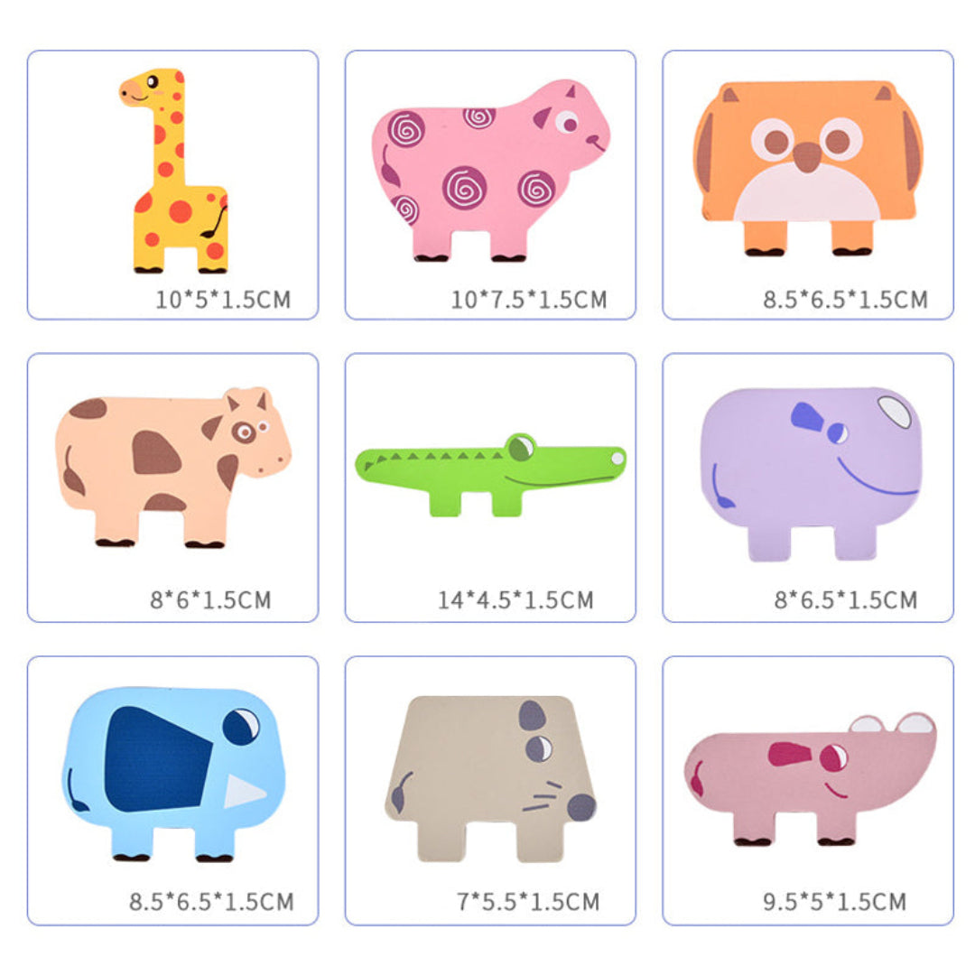 Zootowers | Creatief Stapelen Met Dieren - Stapelspel