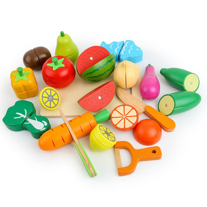 Tinychef | Speel En Leer Met Eten - Houten Speelvoedsel