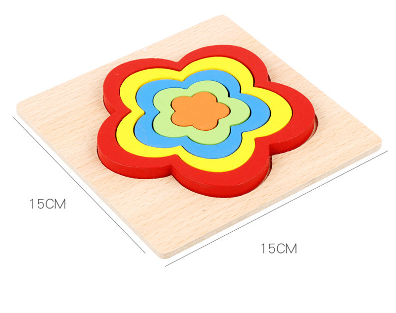 Woodsypuzzle | Leer Vormen En Patronen - Sorteerpuzzel