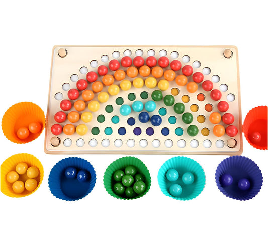 Brightboard | Educatief Spelen Met Kleuren - Montessori Houten Speelgoed
