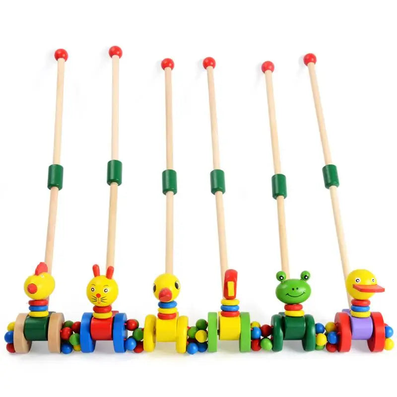 Firststeps | Eerste Stapjes Vol Plezier - Houten Loopwagen