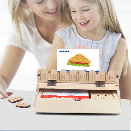 Wordwizard | Speel En Leer Met Letters - Houten Spellingsspel