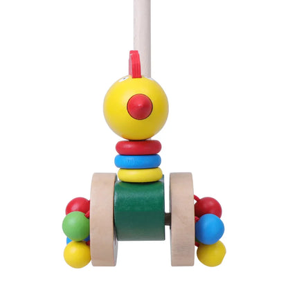 Firststeps | Eerste Stapjes Vol Plezier - Houten Loopwagen