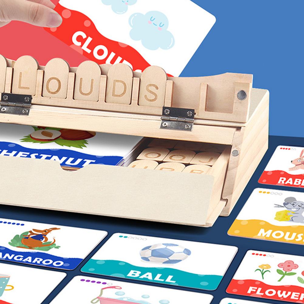 Wordwizard | Speel En Leer Met Letters - Houten Spellingsspel