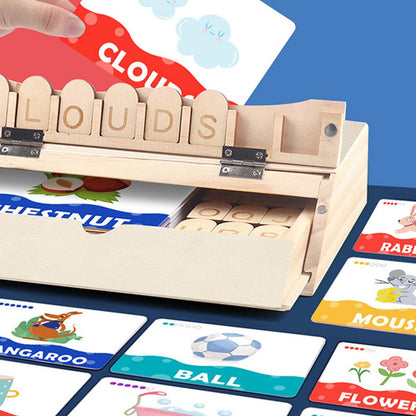 Wordwizard | Speel En Leer Met Letters - Houten Spellingsspel