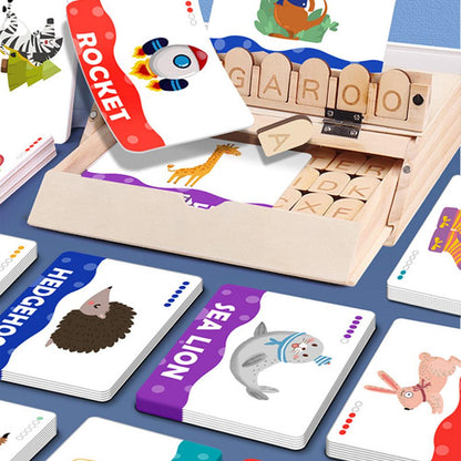 Wordwizard | Speel En Leer Met Letters - Houten Spellingsspel