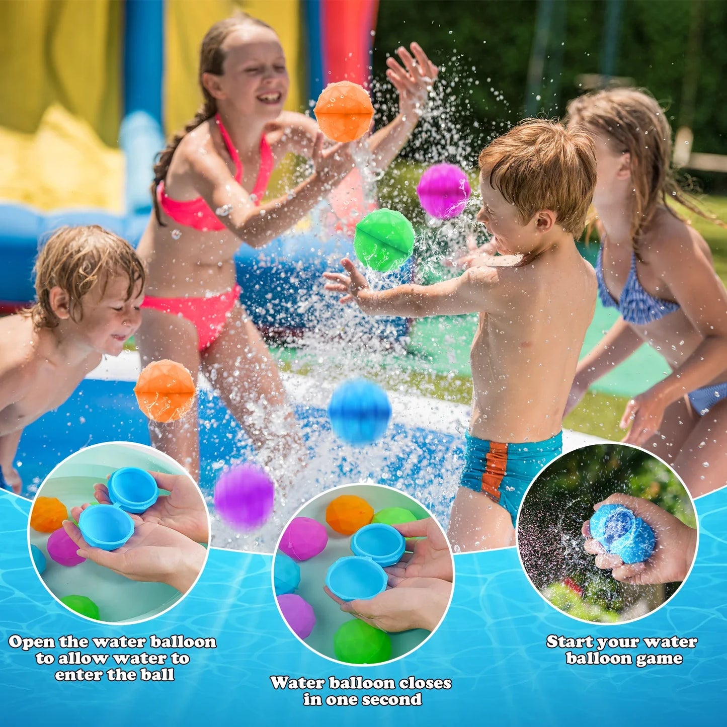 Splashball | Eindeloos Spetterplezier - Herbruikbare Waterballon