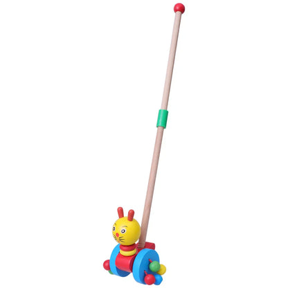 Firststeps | Eerste Stapjes Vol Plezier - Houten Loopwagen