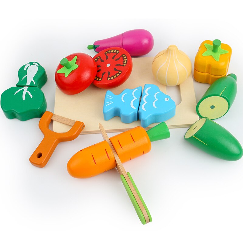 Tinychef | Speel En Leer Met Eten - Houten Speelvoedsel