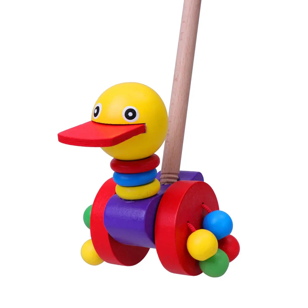 Firststeps | Eerste Stapjes Vol Plezier - Houten Loopwagen